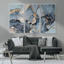 Multipanel Marble Fluid Effect Wall Art Abstract Canvas Wall by MyGreatCanvas | Canvas Wall Art Prints | Photo Prints & Wall Decor