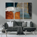 Modern Abstract Canvas Art Canvas Print - Framed and Ready