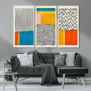 Canvas Print Wall Art Abstract Illustrs Art Boho, Framed
