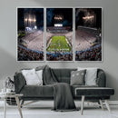 Penn Stadium Football Wall Art Canvas Print, Pennsylvania