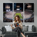 Penn Stadium Football Wall Art Canvas Print, Pennsylvania