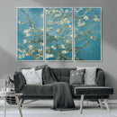 Vincent Van Gogh's Almond Blossom Abstract Wall Art Canvas,