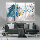 Tree Butterfly Abstract Tree and Butterfly Wall Art Canvas