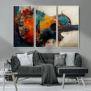 Abstract Guitar Wall Art Canvas | Vibrant Music-Inspired Art by MyGreatCanvas | Canvas Wall Art Prints | Photo Prints & Wall Decor