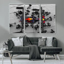 RedBull Formula 1 Canvas Wall Art Print by MyGreatCanvas | Canvas Wall Art Prints | Photo Prints & Wall Decor
