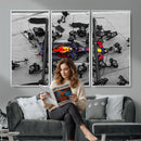 RedBull Formula 1 Canvas Wall Art Print
