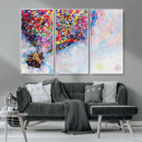 Don't Look Up Movie Canvas Wall Art - Vibrant Floating House