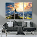 Legend of Zelda Breath of the Wild Game Wall Art Canvas, by MyGreatCanvas | Canvas Wall Art Prints | Photo Prints & Wall Decor