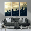 Fellowship Journey Wall Art – Fantasy Adventure Canvas Print by MyGreatCanvas | Canvas Wall Art Prints | Photo Prints & Wall Decor