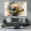 Lotus Flower Watercolor Canvas Print – A Symbol of Serenity by MyGreatCanvas | Canvas Wall Art Prints | Photo Prints & Wall Decor