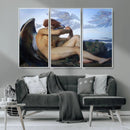 Fallen Angel Wall Art Canvas Print – Classic Art, Framed,