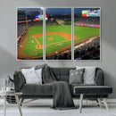 Angel Stadium Aerial Canvas Print – Los Angeles Angels