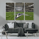 Dallas Cowboys Football Team Print - Arlington AT&T Stadium by MyGreatCanvas | Canvas Wall Art Prints | Photo Prints & Wall Decor