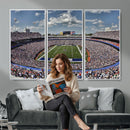 Buffalo Bills Highmark Stadium Wall Art Canvas Print - Bills
