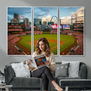 Busch Stadium Wall Art Print | St. Louis Cardinals Baseball