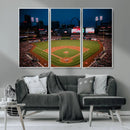 St. Louis Cardinals Baseball Team Print - Busch Stadium Wall by MyGreatCanvas | Canvas Wall Art Prints | Photo Prints & Wall Decor