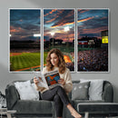 Fenway Park Wall Art Canvas Print | Large Baseball Stadium