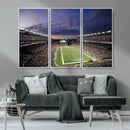 New England Patriots Football Team Print - Foxborough by MyGreatCanvas | Canvas Wall Art Prints | Photo Prints & Wall Decor