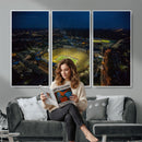 Michigan Wolverines Football Team Print - Michigan Stadium