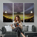 Michigan Wolverines Print - Michigan Stadium Wall Art Canvas