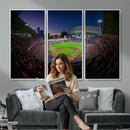 Houston Astros Baseball Print Canvas - Houston Minute Maid