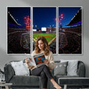 Truist Park Atlanta Braves Baseball Stadium Wall Art Print |