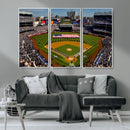 Yankee Stadium New York Wall Art Print | 3-Panel Canvas