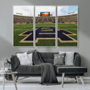 Football Stadium Wall Art – Framed Sports Field Canvas by MyGreatCanvas | Canvas Wall Art Prints | Photo Prints & Wall Decor