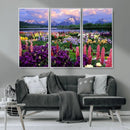 Wildflower Canvas Print – Blooming Floral Meadows with
