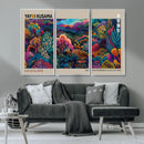 Framed Japanese 1986 Wall Art Print, Yayoi Kusama 1986 Wall