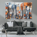 Abstract Winter Landscape Canvas Wall Art Print - Large by MyGreatCanvas | Canvas Wall Art Prints | Photo Prints & Wall Decor