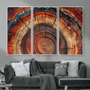 Abstract Tree Ring Art, Colorful Tree Ring Wall Decor, by MyGreatCanvas | Canvas Wall Art Prints | Photo Prints & Wall Decor
