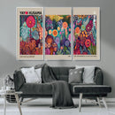 Yayoi Kusama Wall Art Canvas Print, Abstract Art, Large