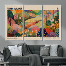 Yayoi Kusama Japanese Art Canvas Print, Abstract Art, Large