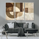 Wabi Sabi Geometric Wall Art | Abstract Modern Minimalist
