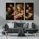 Religious Canvas Wall Art Print - Madonna and Child with by MyGreatCanvas | Canvas Wall Art Prints | Photo Prints & Wall Decor