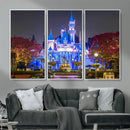 Disney Castle Wall Art Canvas Print – Magical Fairytale