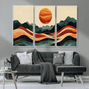 Mountain Triptych Wall Art Canvas Print – Western Nature by MyGreatCanvas | Canvas Wall Art Prints | Photo Prints & Wall Decor