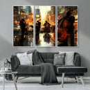 Jazz Wall Art Canvas Print – Colorful Musical Instrument