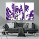 Lavender Flower Wall Art Canvas Print by MyGreatCanvas | Canvas Wall Art Prints | Photo Prints & Wall Decor