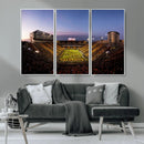 Iowa Hawkeyes Kinnick Stadium Wall Art Canvas Print, Framed