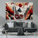 Abstract Mountain Wall Art Canvas Print – Vibrant Stylized by MyGreatCanvas | Canvas Wall Art Prints | Photo Prints & Wall Decor