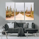 Desert Cactus Wall Art – Framed Southwestern Canvas Artwork, by MyGreatCanvas | Canvas Wall Art Prints | Photo Prints & Wall Decor