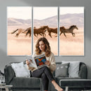 Wild Horse Wall Art Canvas Print – Framed Rustic Western Art by MyGreatCanvas | Canvas Wall Art Prints | Photo Prints & Wall Decor
