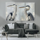Bird Canvas Decor Wall Art Canvas Print – Framed Coastal