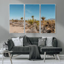 Joshua Tree Wall Art Canvas Print – Framed Desert Landscape