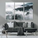 Foggy Forest Landscape Wall Art Canvas Print – Misty by MyGreatCanvas | Canvas Wall Art Prints | Photo Prints & Wall Decor