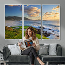 Pebble Beach Golf Links Wall Art Canvas Print – Iconic
