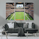 Chicago Bears Soldiers Field Wall Art Canvas Print – Framed