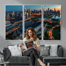 Chicago Bears Soldiers Field Wall Art Canvas Print – Framed